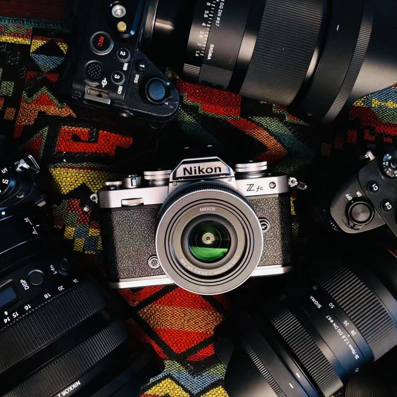 Real Leather Camera Bag Case Cover Belt For Nikon ZFC Z-FC Z30 Z50 Z6 Z7 Z7II - Image 4 of 4