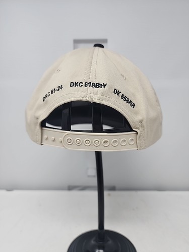 Vintage Dekalb Hat Cap Mens Snapback Beige K Products Made In USA 90s Farming - Picture 4 of 7