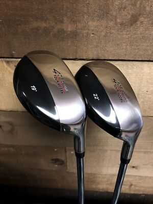 DEMO RH Mens Tour Model 405 Driving Hybrid Set 19° and 22° Stiff Flex 5841-405H