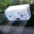 Brand New Cooling Fan Ventilator Lightweight Solar Powered USB Rechargeable