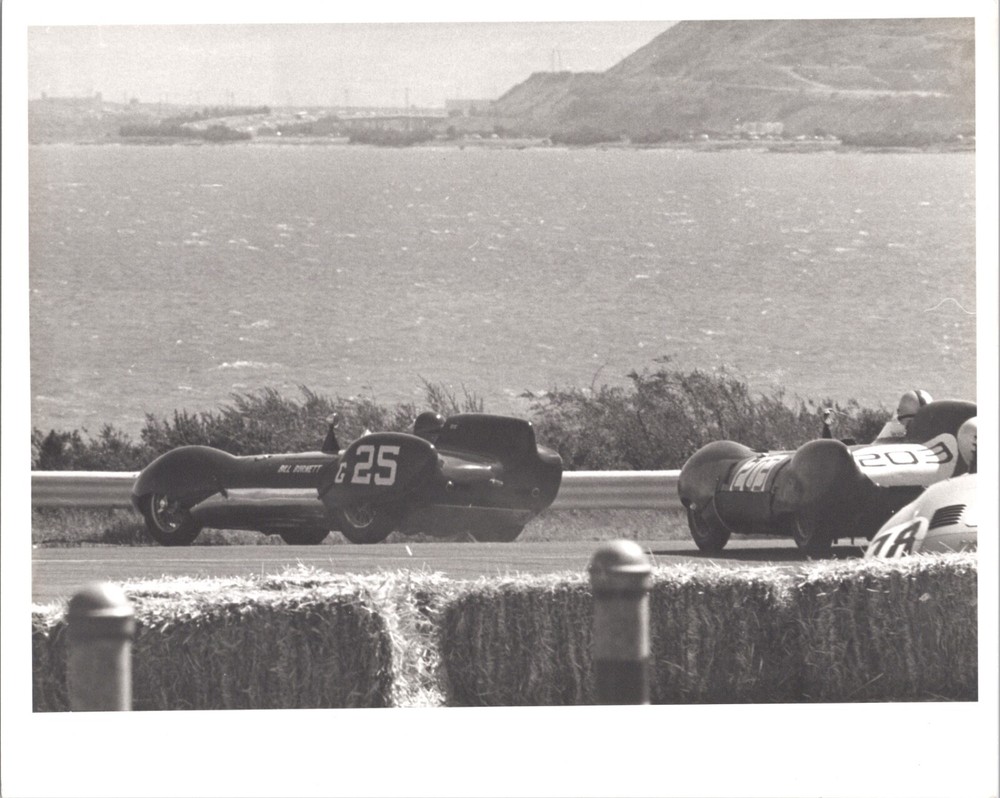 Vintage Photo Auto Racing Candlestick Park #25 Lotus #203  c. 1963 8x10