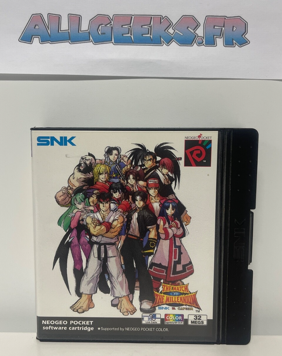 SNK Vs. Capcom Match of the Millenium SNK Neo Geo Pocket Color Japan NGPC - Jeux vidéo