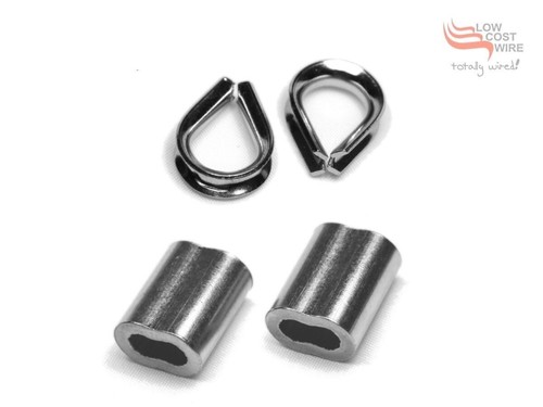 77 Balustrade Kits G316 Stainless Steel 300M Wire Rope Swager Tool Turnbuckle MM - Picture 9 of 12
