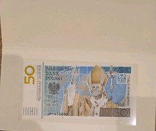 Poland 50 Zlotych, 2006 P-178 Commemorative Pope John Paul II in Folder Unc