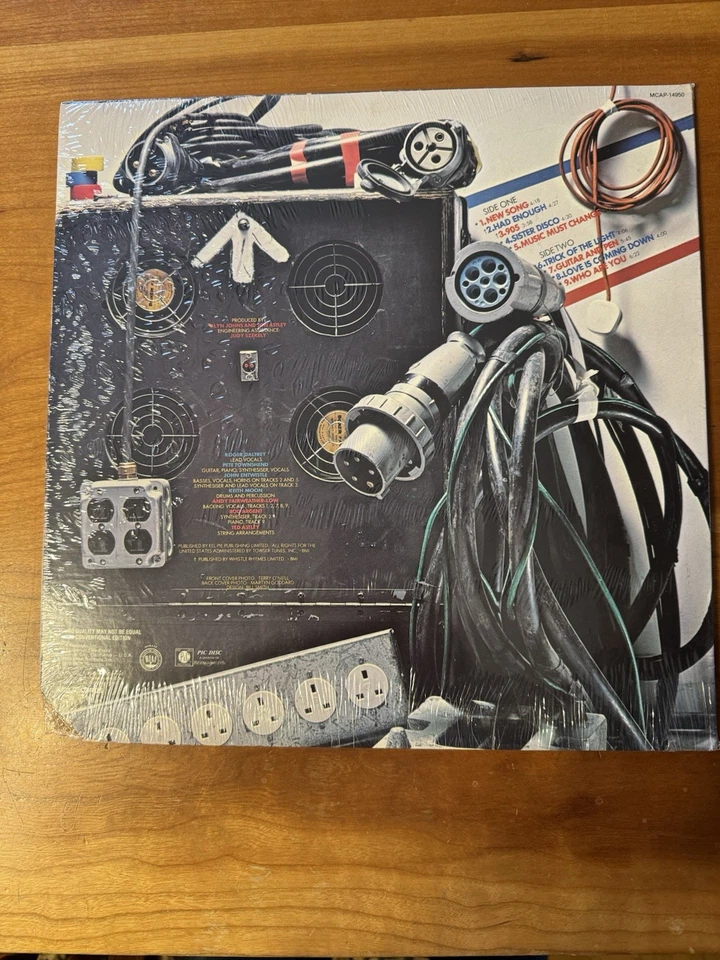 The Who - Who Are You - Vinyl LP Picture Disc - New, Sealed - MCA Records 1978 - Image 2 of 3