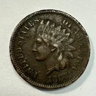1868 Indian Head Cent VF Details