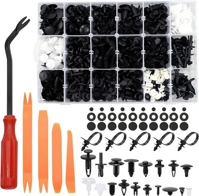 435tlg Befestigung Clips Auto Niete Clip Plastik Radkasten Befestigung BOX Set