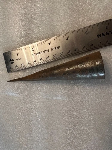 Vintage Tobacco Spear Round Forged Early 1900's Primitive