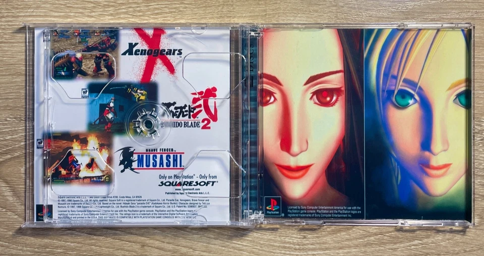 2 Disc Game Case Only - Parasite Eve - Playstation 1 - No Manual - Image 3 of 4