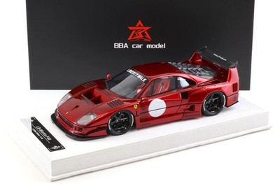 1:18 BBA Model Ferrari F40 LB Works LBWK metallic red with display - Limited 50 
