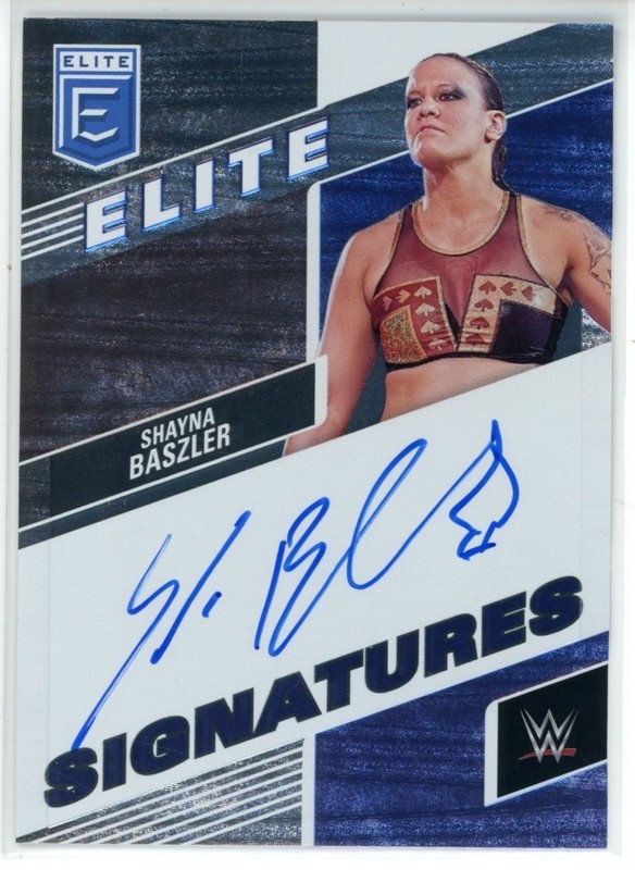 2023 Panini Donruss Elite WWE Shayna Baszler Elite Signatures Auto