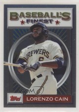 2020 Topps Finest Flashbacks Lorenzo Cain #53 4l3