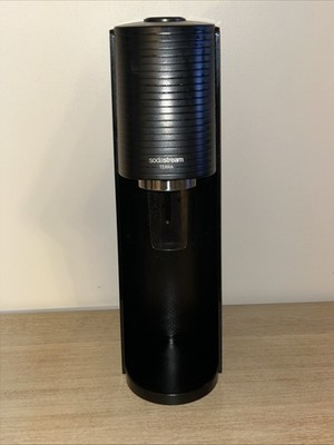 Soda Stream Terra Bubbly Water Soda Maker Black Includes CO2 Tank /No Bottle