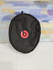 Beats by Dre Headphone Soft Carry Case Zipper Black Red Case Only