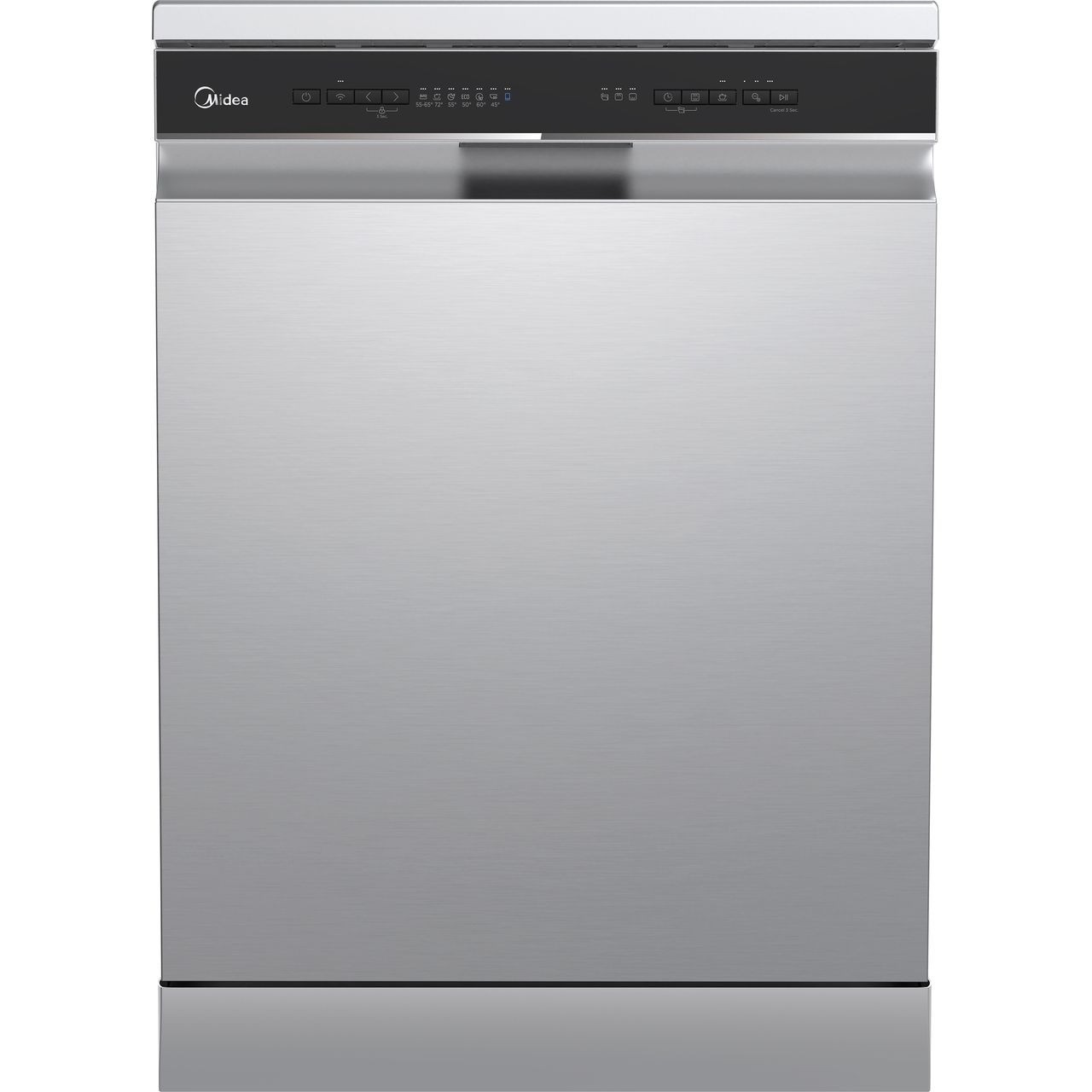 Midea MDWEF1433DSS Full Size 14 Place Dishwasher - Inox 51387