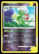 Roserade 23/100 - Stormfront Pokemon Reverse Holo - LP Rare