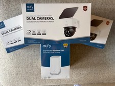 eufy Security SoloCam S340 Solar WiFi 3-Cam BUNDLE... INCLUDES a Homebase 3