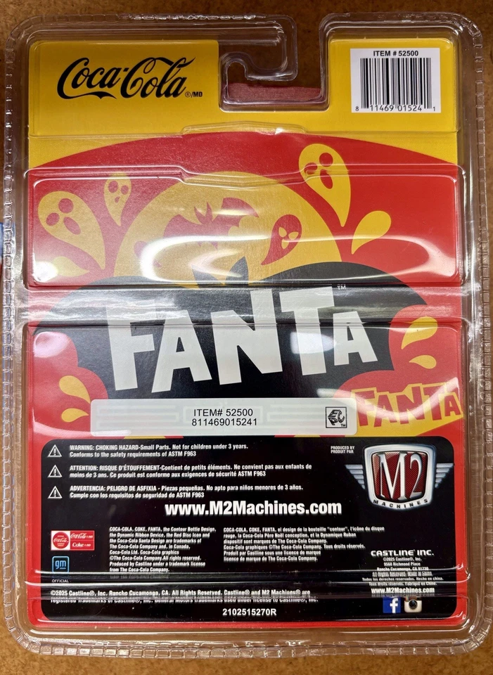 New M2 Machines Halloween 🧡Fanta🧡1974 Chevrolet K5 Blazer 🎃 - Image 4 of 4