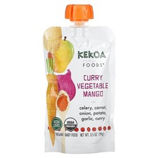 Organic Baby Food, Curry Vegetable Mango, 3.5 oz 99 g 