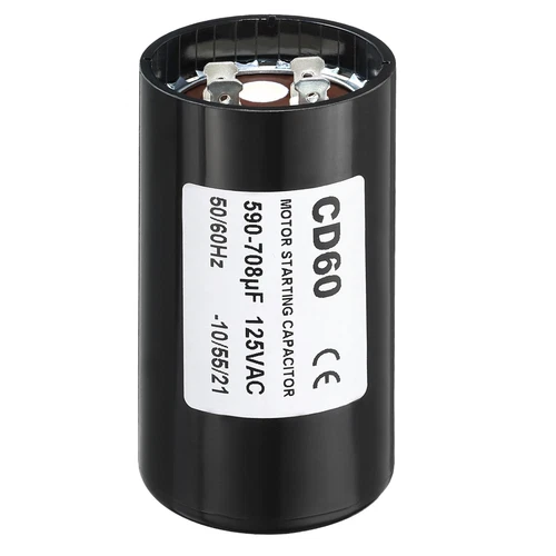 Motor Start Capacitor 590-708uF/Mfd 125V 50/60Hz CD60 Run Capacitors