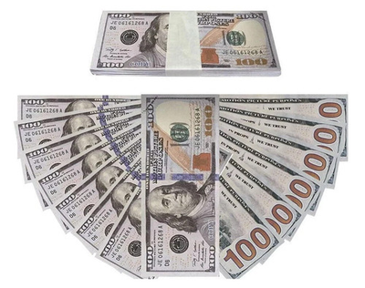 #ad 1000pcs 100K money props toy play fake bills for video Learning Education Toys $34.99