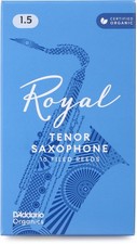 D'Addario Royal Tenor Saxophone Reeds - 1.5, 10-pack 2-pack