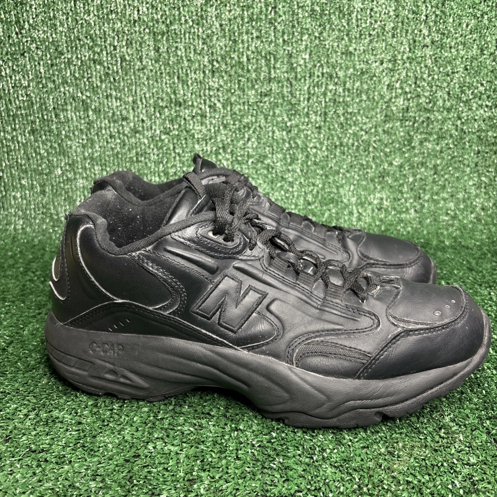 New Balance 336 Mens Size 10.5 D Black Hiking Trail Sneakers Shoes CMX336Z