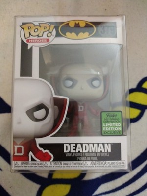 Deadman Funko Pop #379 Spring Convention 2021 Batman DC Comics Pop Protector