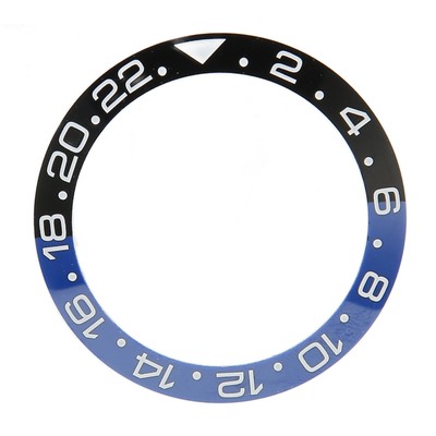 Ceramic Watch Bezel Insert 40mm Outer Diameter Armbanduhr Loop Ring Teile