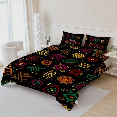 3D Abstract Art Pattern Quilt Cover Set Bedding Sets Pillowcases 191