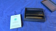 Prada Saffiano leather key case black - NEW- with certificate