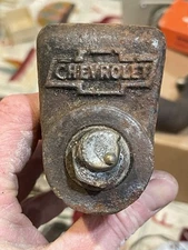 Rare! Chevrolet Spare Tire Lock Accessory 1920s 1930s Antique Barn Find