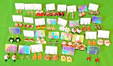 Christmas dangle earrings lot of 30 free shipping