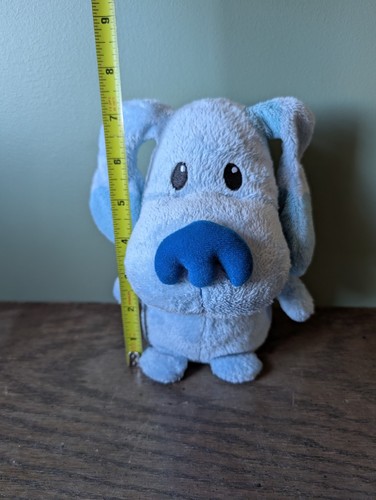 Ty Pluffies Blue Bean Plush Blue's Clues 7" Dog Stuffed Animal 2011 No ear tag - Picture 10 of 11