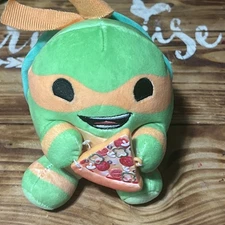 Zuru Snackles x TMNT Michelangelo Plush 5" (EUC)