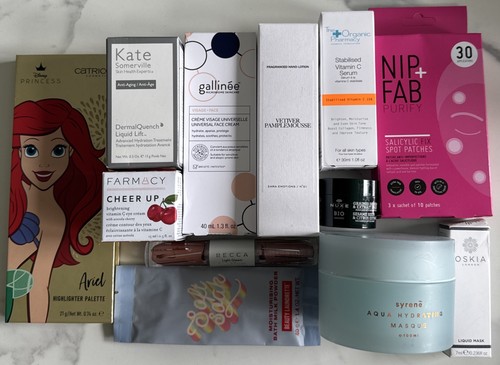 Beauty Paket 12 Oskia Becca Nuxe Kate Somerville Zara Jo Malone Farmacy Neu in Verpackung