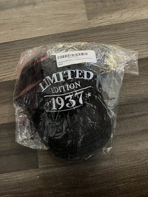 LIMITED EDITION 1937 Hat Cap dad mom birth year birthday gift idea Father s Day