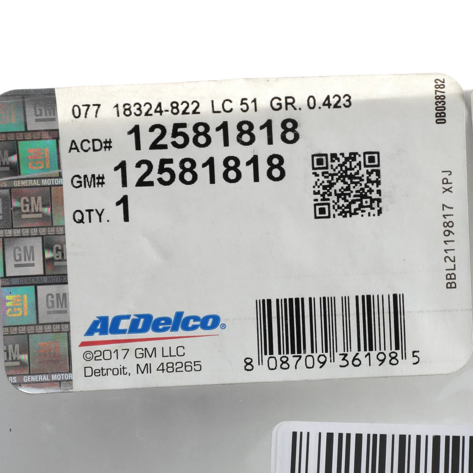 Genuine GM 2000-2011 Cadillac Pontiac Oldsmobile DTS Valve Cover Gasket 12581818 - Image 3 of 3