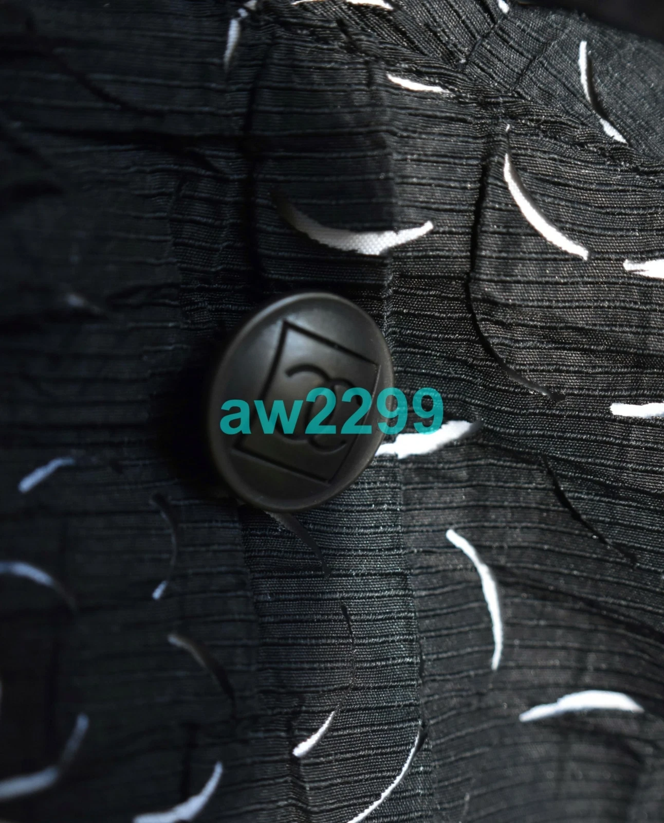 GIACCA CHANEL 09P CAMELIA TAGLIO LASER FORATO NERO 40