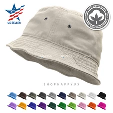 Bucket Hat Hunting Fishing Outdoor Boonie Visor Summer Cap Unisex 100% Cotton II