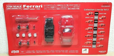 1/64 Kyosho Dydo 1962 FERRARI 250 GT BERLINETTA LUSSO RED diecast