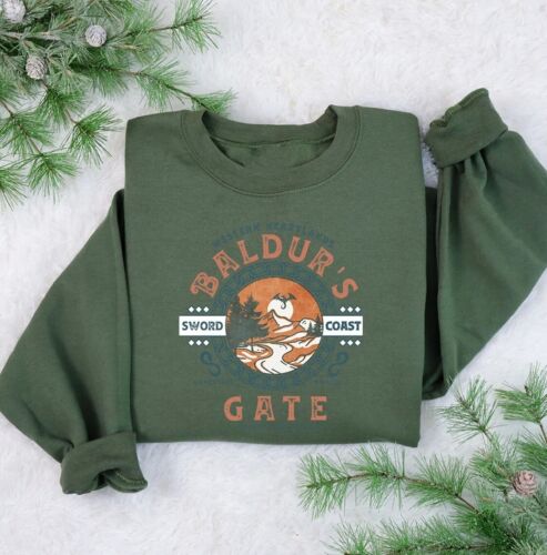 Baldurs Gate 3 Adventure Awaits Sweatshirt, Astarion High Elf Shirt - Bild 2 von 10