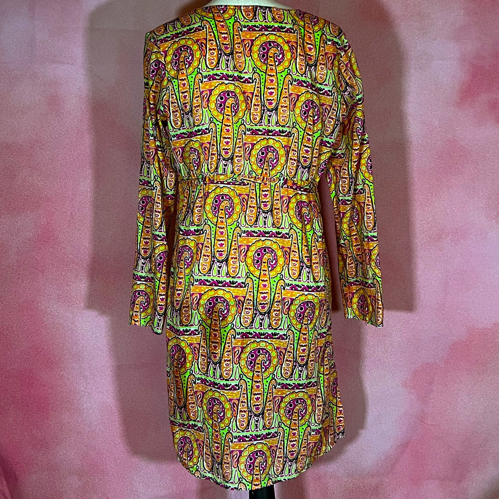 Brightly Colored Patterned Bathing Suit Cover-Up … - image 3