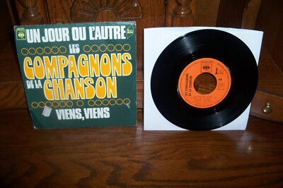 Les Compagnons De La Chanson-Viens,Viens-Un Jour Ou L'Autre-45 RPM Record