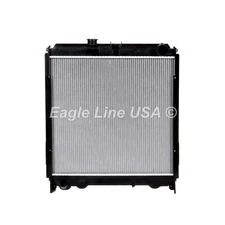 Radiator Fit 05-07 Hino 145 165 185 Truck 23 5/8" x 24 3/4" w/o Oil Cooler Line"
