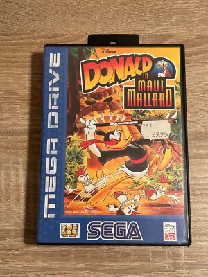 Sega Mega Drive - Donald in Maui Mallard - mit OVP & Anleitung - TOP Zustand