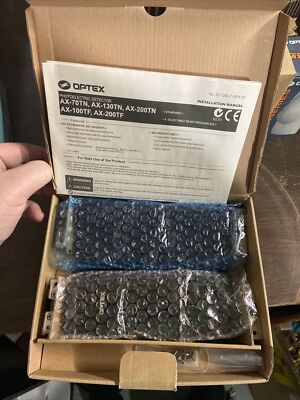 Optex Dual Beam Photoelectric motion Detector AX-200TN 