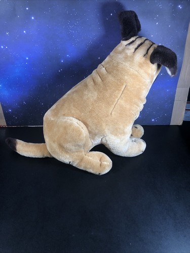 Realistic Roughly 20” Tall Pug #2125 Melissa and Doug Plush Stuffed - Picture 8 of 10