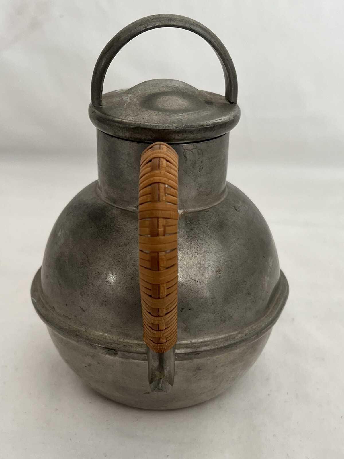 Pewter Teapot Vintage RH Macy & Co. Great Patina. eBay