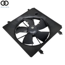 AC Condenser Cooling Fan Assembly Left Radiator For Honda CR-V CRV 2002-2006